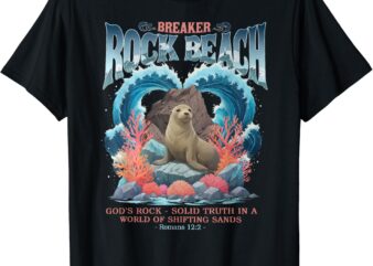 Breaker Rock Beach VBS 2024 God’s Rock Solid Truth Christian T-Shirt