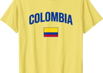 COLOMBIA – Throwback Design – Classic T-Shirt