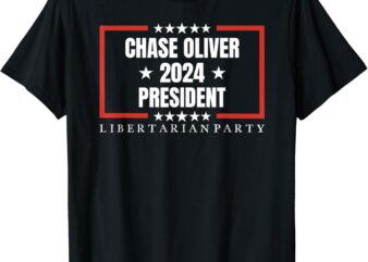 Chase Oliver For President Libertarian Party 2024 T-Shirt