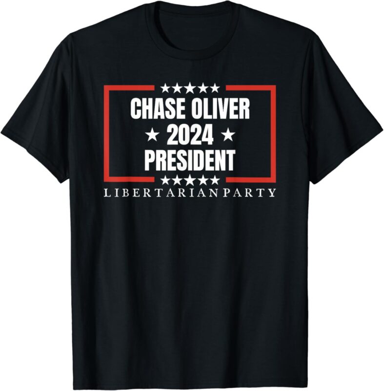 Chase Oliver For President Libertarian Party 2024 T-Shirt