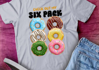 Check Out My Six Pack Doughnut Gymn Gift Fitness Lover Gift lts-d t shirt vector file