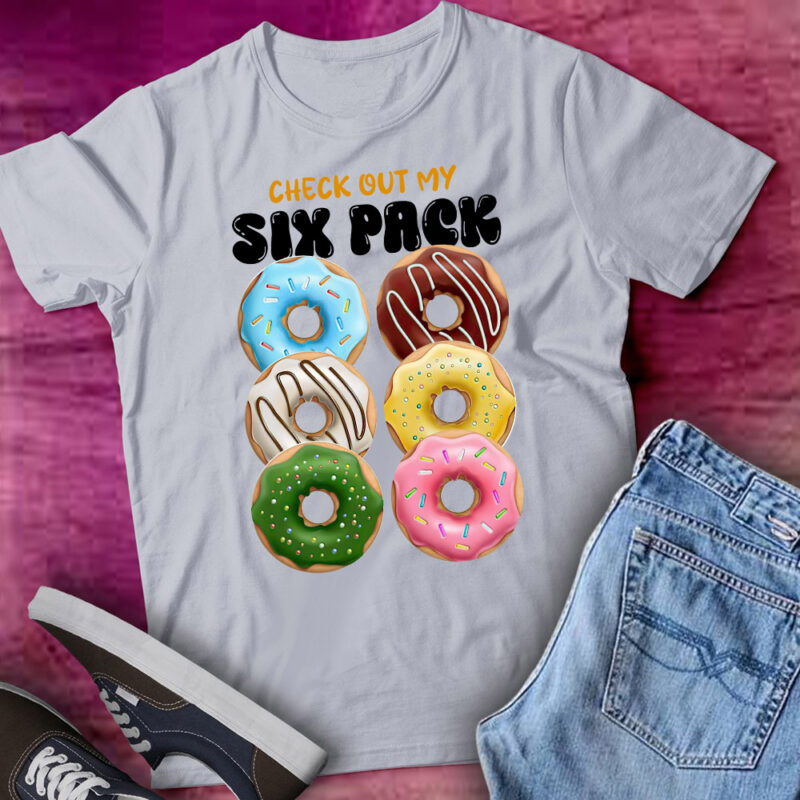 Check Out My Six Pack Doughnut Gymn Gift Fitness Lover Gift lts-d