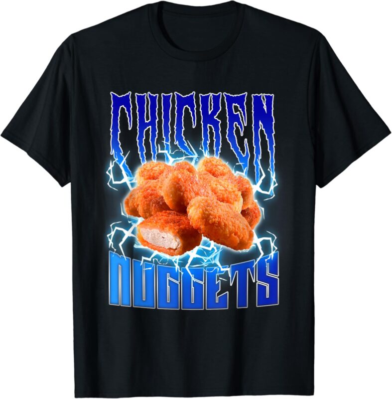 Chicken Nuggets Heavy Metal – Funny Chicken Nuggets Lover T-Shirt