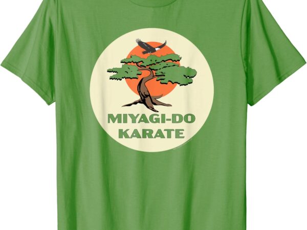 Cobra kai miyagi-do karate eagle fang bonsai tree dojo logo t-shirt