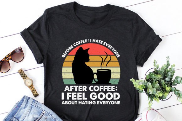 Coffee T-shirt Design Bundle