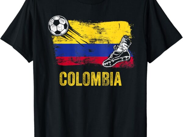 Colombia soccer jersey fan gallery cheer lady mom family t-shirt