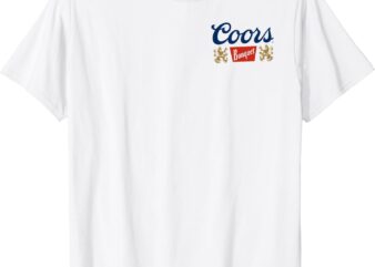 Coors Ban Trump 2024 Men Drinking Beer 2 Side T-shirt