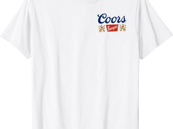 Coors ban trump 2024 men drinking beer 2 side t-shirt