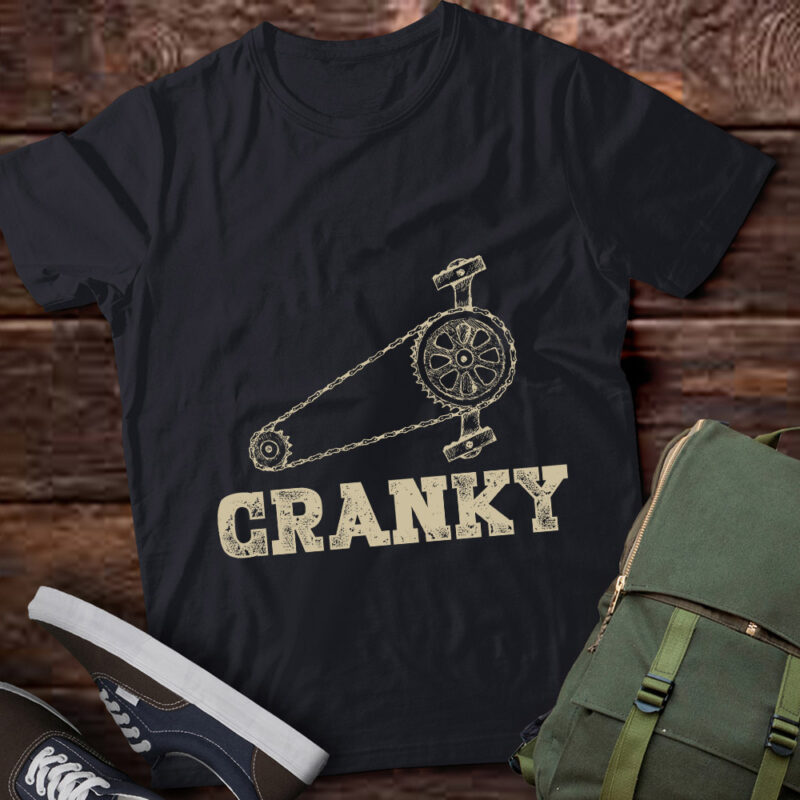 Cranky Funny Bike Cycling Bike Lover Gift Mountain Bike lts-d