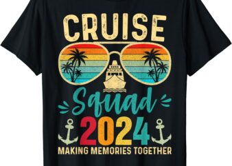 Cruise squad 2024 Party Cruise Birthday Vacation T-Shirt