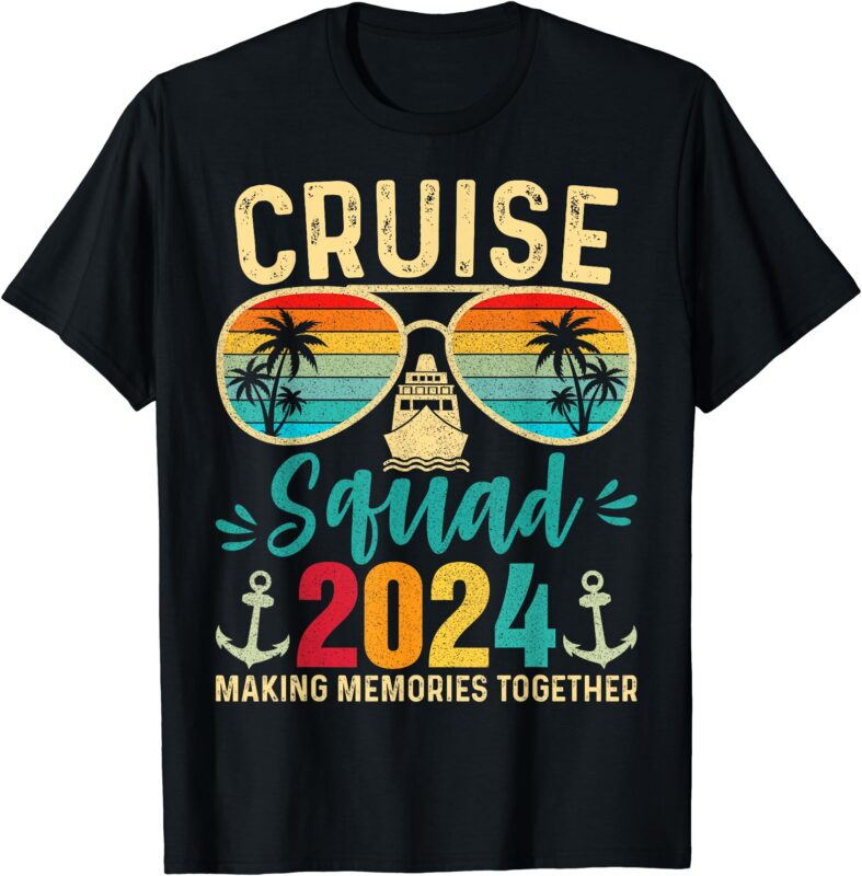 Cruise squad 2024 Party Cruise Birthday Vacation T-Shirt