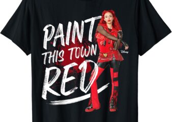 Descendants 4 – The Rise Of Red Paint This Town T-Shirt