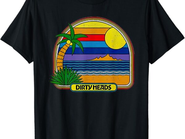 Dirty heads retro beach t-shirt