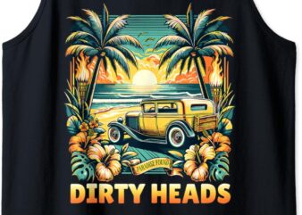 Dirty Heads Retro Beach T-Shirt Tank Top