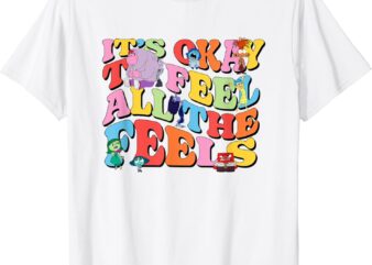 Disney Pixar Inside Out 2 It’s Okay To Feel All The Feels T-Shirt