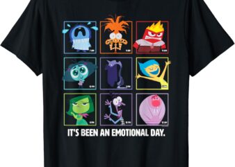 Disney and Pixar’s Inside Out 2 Emotions An Emotional Day T-Shirt