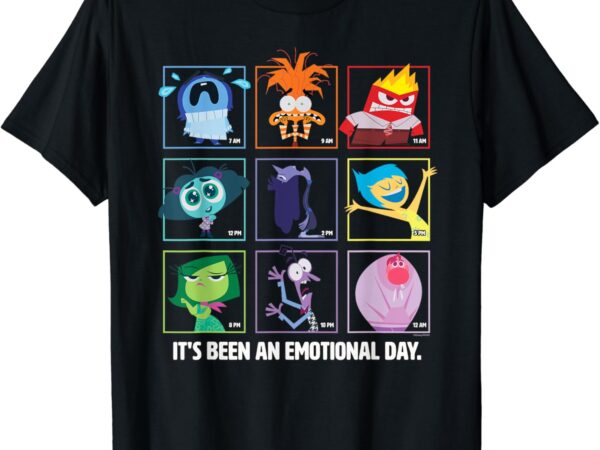 Disney and pixar’s inside out 2 emotions an emotional day t-shirt