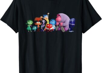 Disney and Pixar’s Inside Out 2 Emotions Group All Together T-Shirt