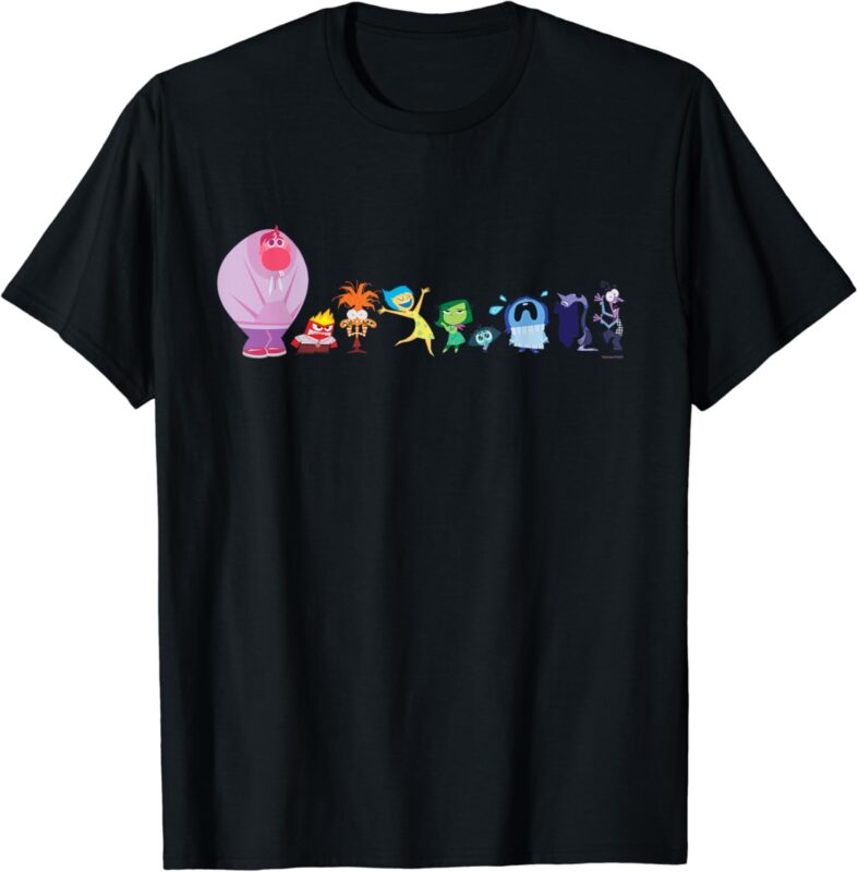 Disney and Pixar’s Inside Out 2 Emotions Toony Lineup T-Shirt