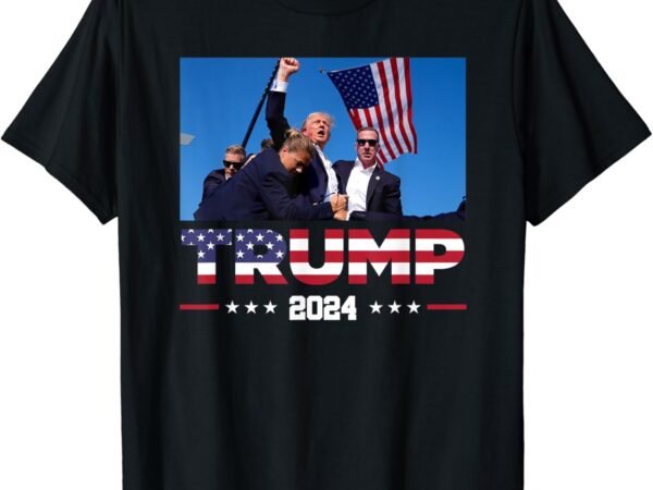 Donald trump 2024 survived shooting at election rally t-shirt