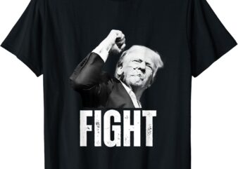 Donald Trump Fist Pump Donald Trump Shooting T-Shirt