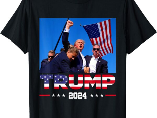 Donald trump survived shooting at election rally t-shirt