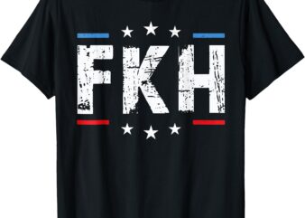 FKH Political Humor F Kamala Harris Conservative Republican T-Shirt