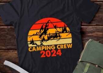 Family Camping Trip Matching Family Camper Camping Crew 2024 lts-d t shirt graphic design