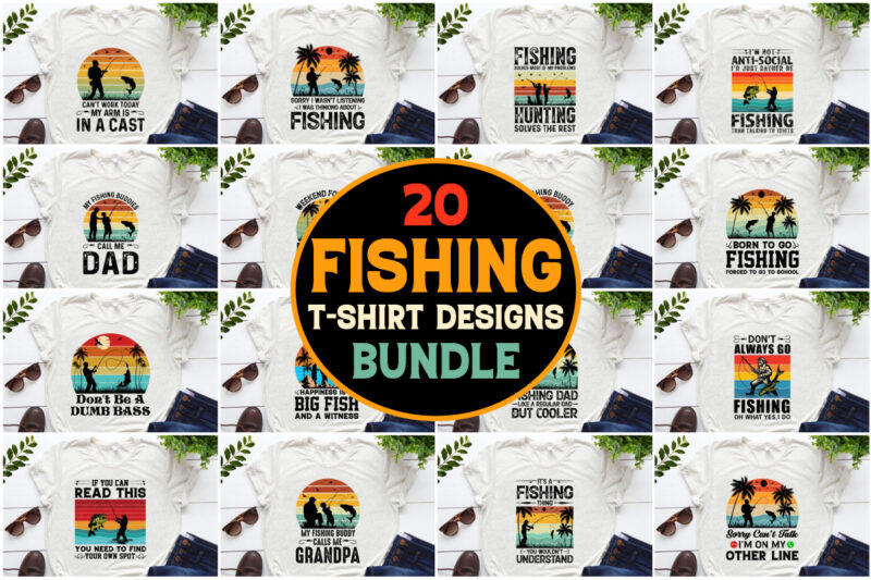 Fishing,Fishing TShirt,Fishing TShirt Design,Fishing TShirt Design Bundle,Fishing T-Shirt,Fishing T-Shirt Design,Fishing T-Shirt Design