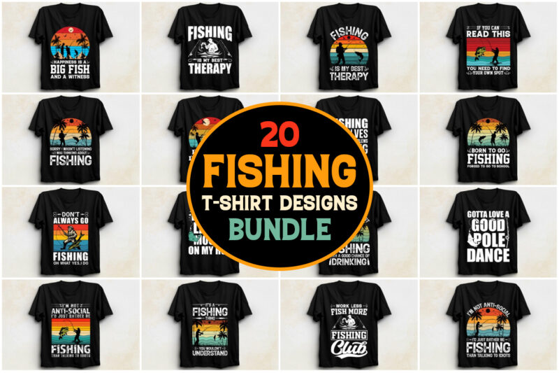 Fishing,Fishing TShirt,Fishing TShirt Design,Fishing TShirt Design Bundle,Fishing T-Shirt,Fishing T-Shirt Design,Fishing T-Shirt Design