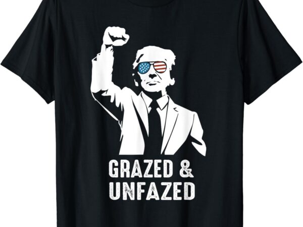 Fist pump american patriot – grazed and unfazed t-shirt