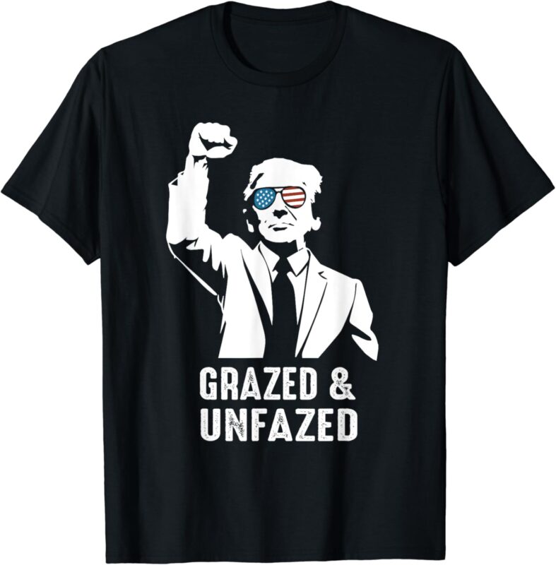 Fist Pump American Patriot – Grazed and Unfazed T-Shirt