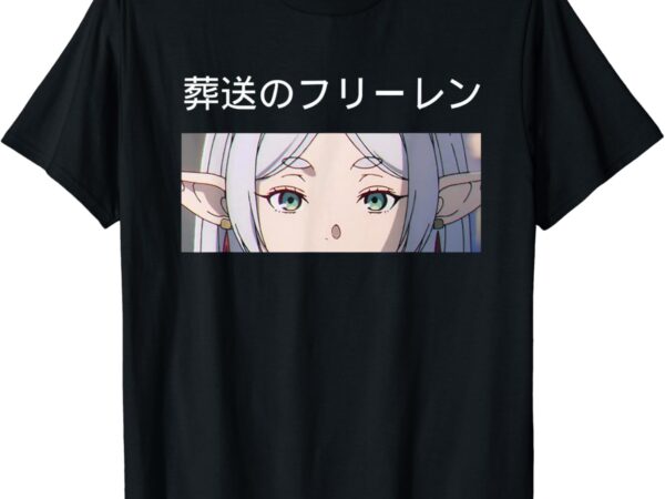 Frieren beyond journey’s end, isekai anime manga video game t-shirt