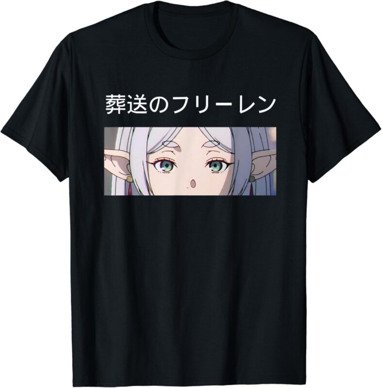 Frieren Beyond Journey’s End, Isekai Anime Manga Video Game T-Shirt