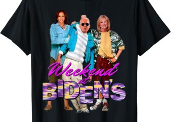 Funny Biden’s Joke Shirt Weekend At Biden’s For Men Women T-Shirt