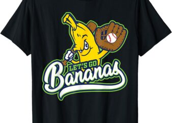 Funny Let’s Go Bananas Shirt Cute Banana T-Shirt