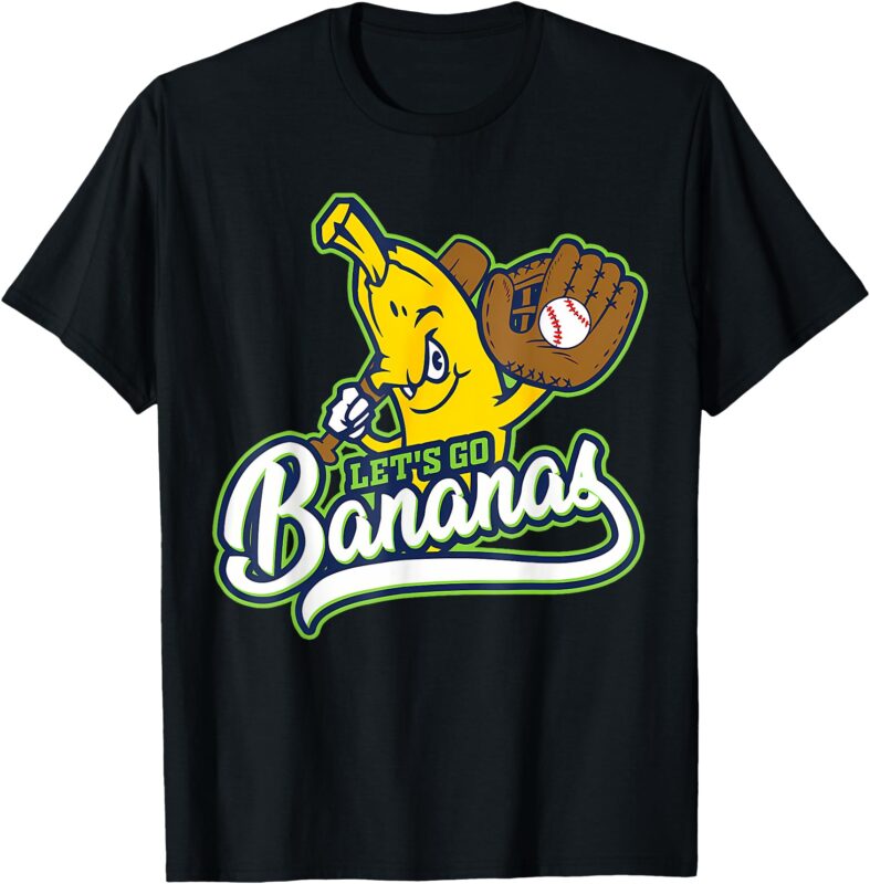 Funny Let’s Go Bananas Shirt Cute Banana T-Shirt