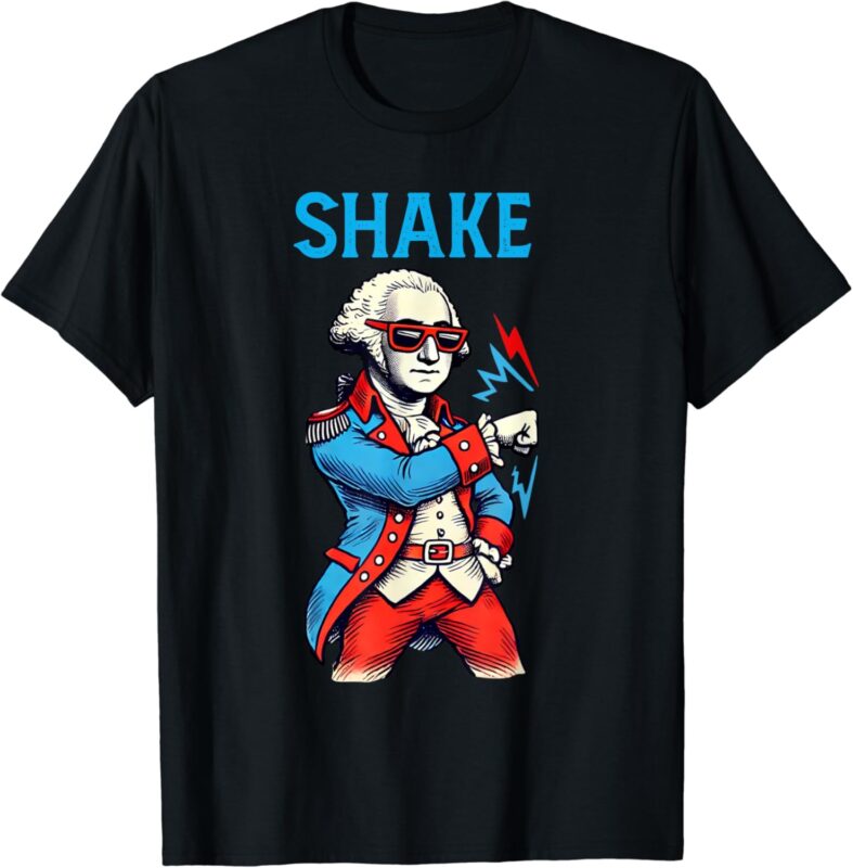 Funny Shake And Bake 4th of July Couple Matching Shake T-Shirt