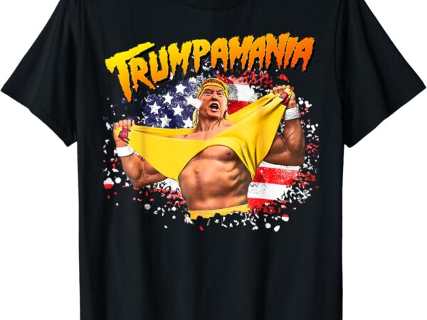 Funny trumpmania wrestling meme 2024 t shirt graphic design