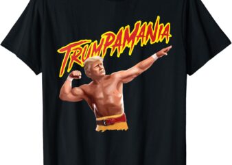 Funny Trumpmania Wrestling Meme 2024 T-Shirt