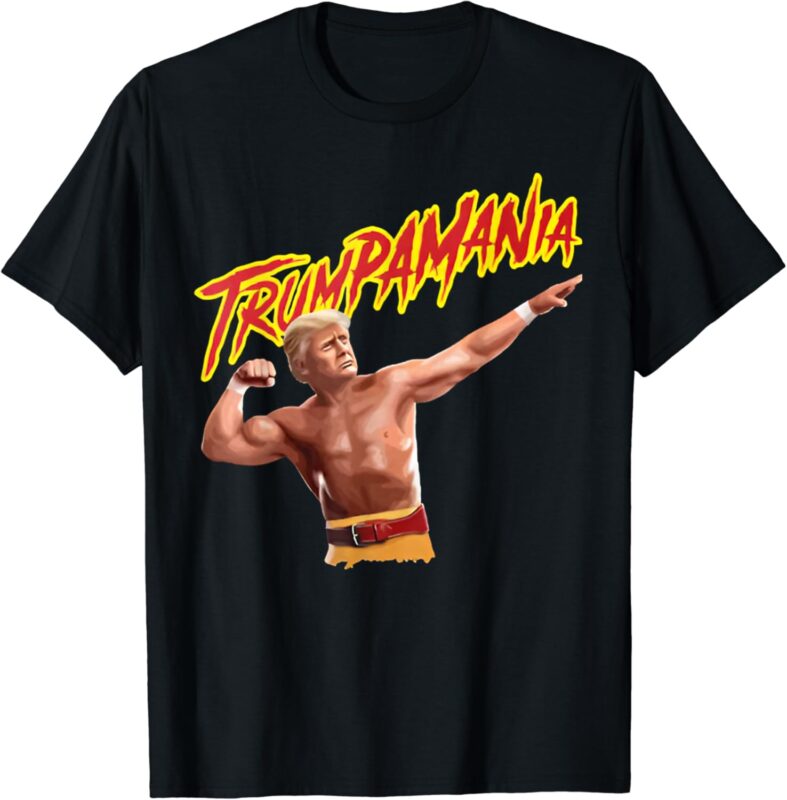 Funny Trumpmania Wrestling Meme 2024 T-Shirt