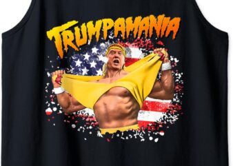 Funny Trumpmania Wrestling Meme 2024 tank top