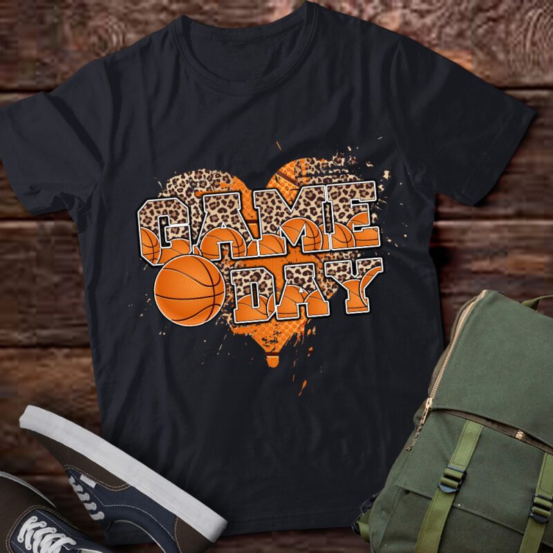 Game Day Basketball Leopard Teacher Basketball Lover Gift lts-d