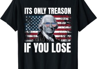 George Washington American Flag T-Shirt