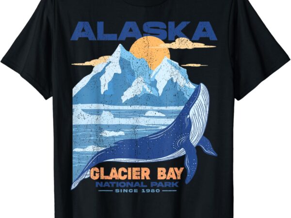 Glacier bay national park sine 1980 alaska vintage t-shirt