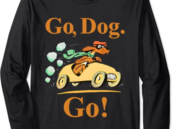 Go dog go essential long sleeve t-shirt