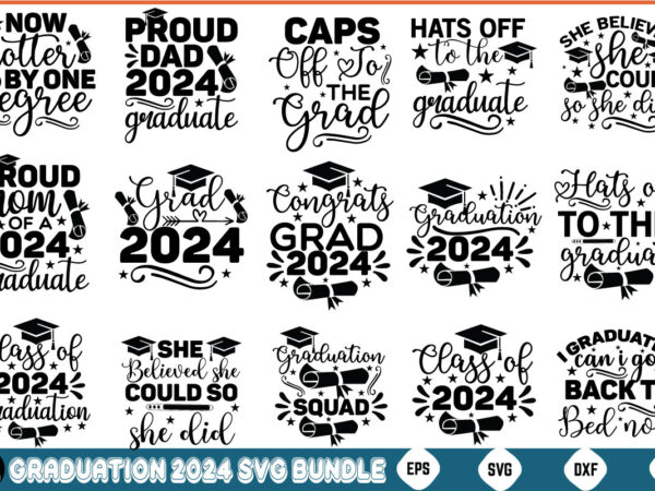 Graduation 2024 svg bundle | funny graduation svg bundle class of 2024 svg bundle senior 2024 svg graduation svg bundle senior svg graduatio t shirt design template