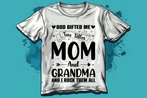 Grandma T-Shirt Design Bundle