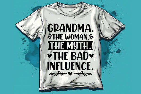 Grandma T-Shirt Design Bundle