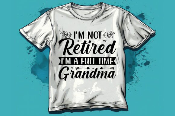 Grandma T-Shirt Design Bundle